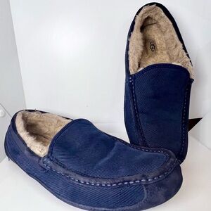 Ugg Men’s Ascot Slipper Navy Blue 11